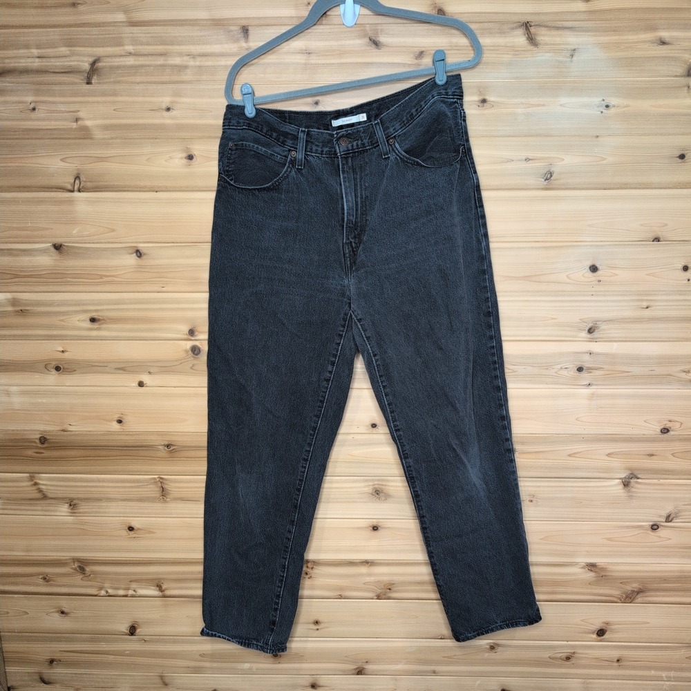 Levis 94 Baggy Jeans Washed Black Straight Leg Denim A3510-0000 31x31